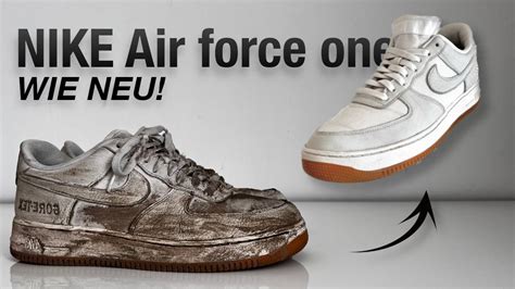 NIKE Air Force one restaurieren/ saube